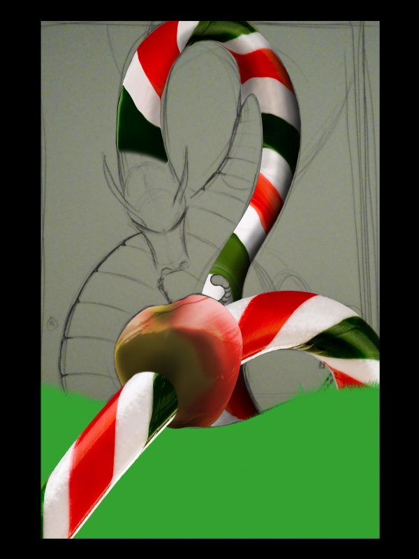 Creation of DRAGON CANDY: Step 9